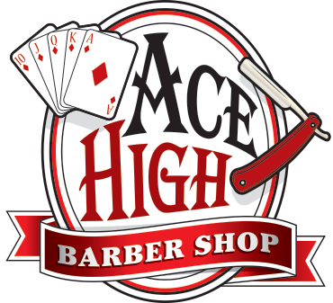 Ace High Barber Shop logo